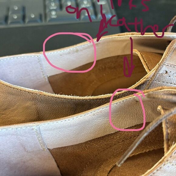 Damaged/Store Return Bailarinas Mens Brown Loafers - Picture 3 of 8